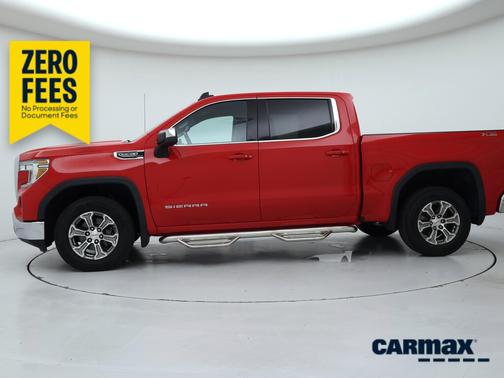 Red 2020 GMC Sierra 1500 SLE