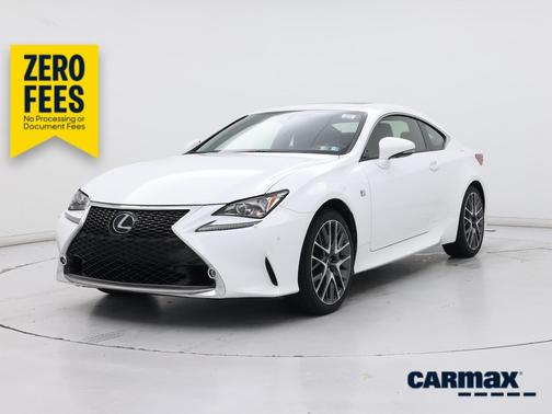 White 2017 Lexus RC 350 F-Sport