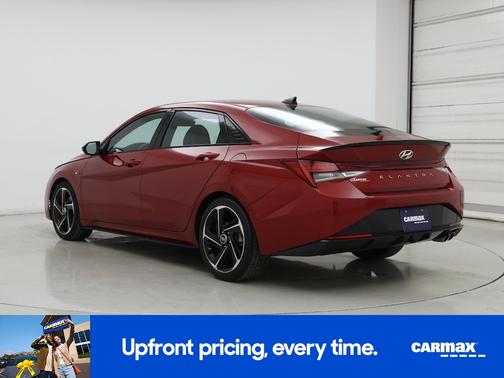 Red 2023 Hyundai ELANTRA N Line