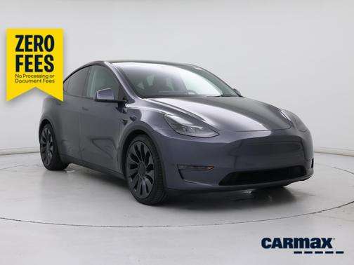 Gray 2022 Tesla Model Y Performance