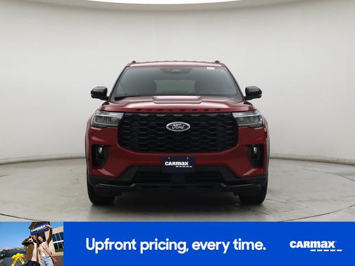 Red 2025 Ford Explorer ST-Line