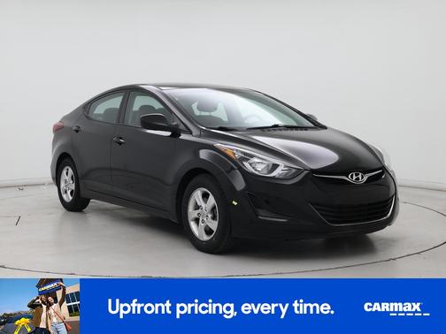 Black 2015 Hyundai ELANTRA SE