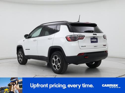 White 2022 Jeep Compass Trailhawk