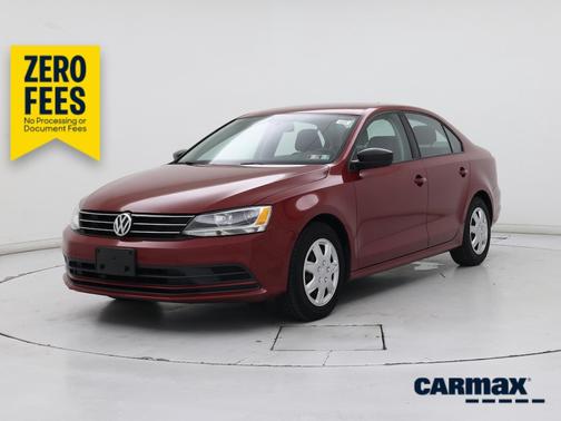 Red 2016 Volkswagen Jetta S