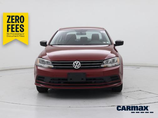 Red 2016 Volkswagen Jetta S
