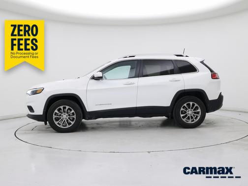 White 2020 Jeep Cherokee Latitude Plus
