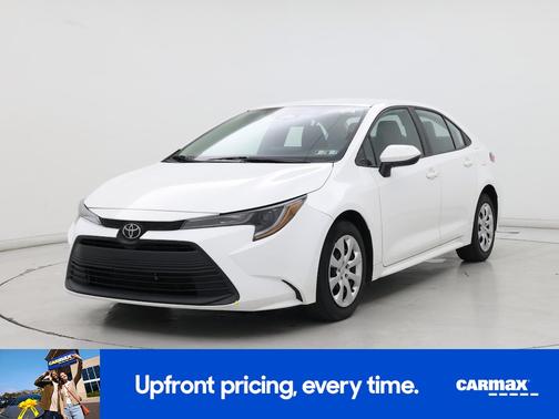White 2023 Toyota Corolla LE
