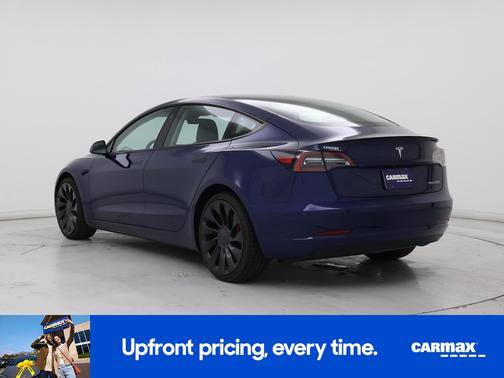 Blue 2023 Tesla Model 3 Performance