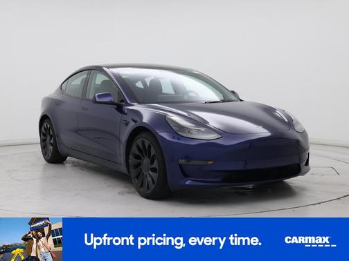 Blue 2023 Tesla Model 3 Performance