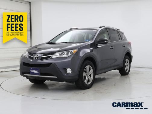 Gray 2015 Toyota RAV4 XLE
