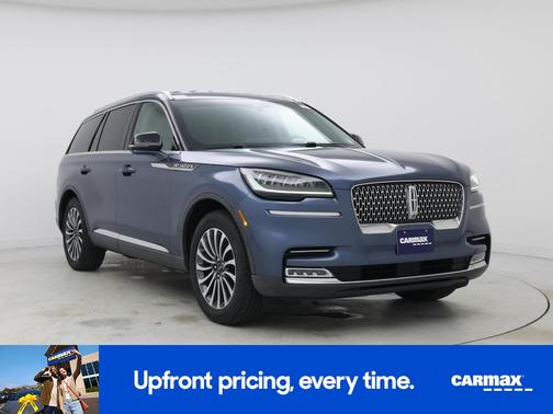 Blue 2020 Lincoln Aviator Reserve