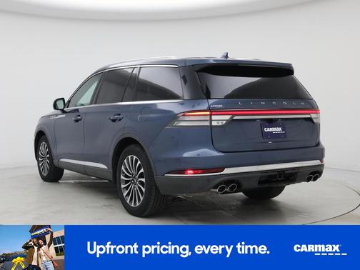Blue 2020 Lincoln Aviator Reserve