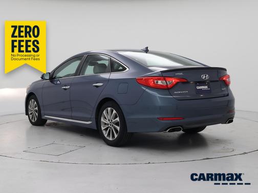 Blue 2016 Hyundai SONATA Sport