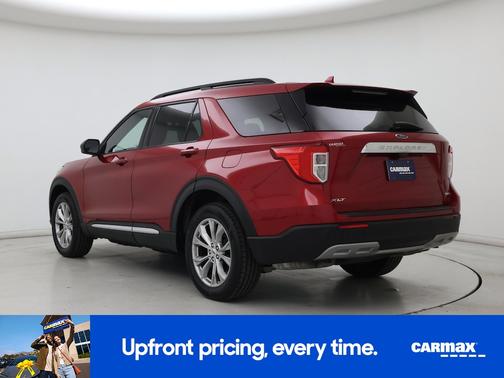 Red 2020 Ford Explorer XLT