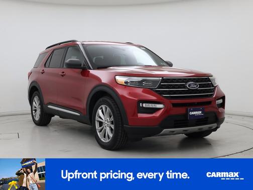 Red 2020 Ford Explorer XLT