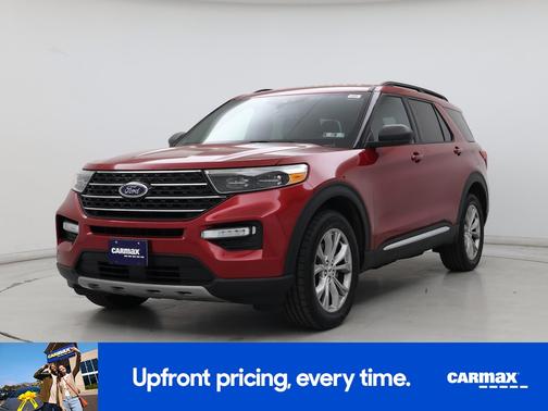 Red 2020 Ford Explorer XLT