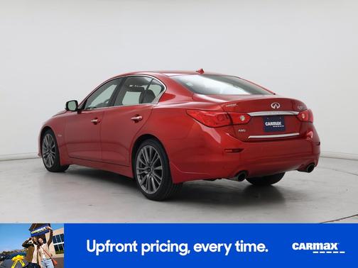 Red 2017 INFINITI Q50 Red Sport 400