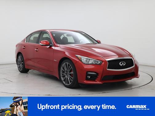 Red 2017 INFINITI Q50 Red Sport 400