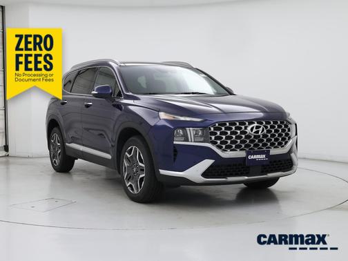 Blue 2023 Hyundai SANTA FE HEV Limited