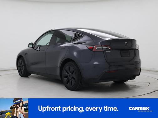 Gray 2025 Tesla Model Y Long Range