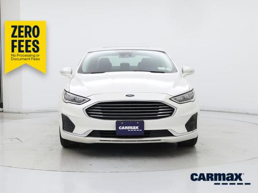 White 2020 Ford Fusion SEL