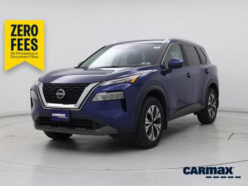 Blue 2023 Nissan Rogue SV
