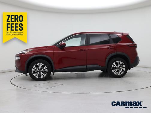 Red 2023 Nissan Rogue SV