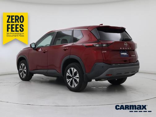 Red 2023 Nissan Rogue SV