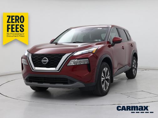 Red 2023 Nissan Rogue SV