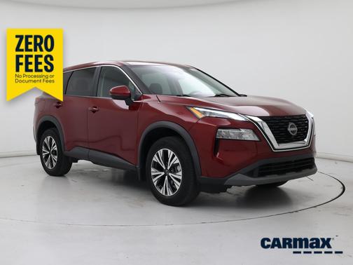 Red 2023 Nissan Rogue SV