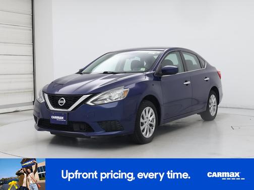 Blue 2018 Nissan Sentra SV