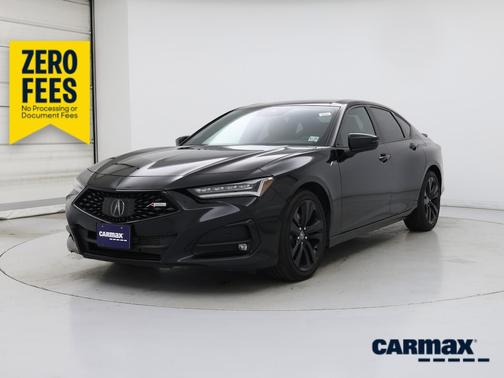 Black 2022 Acura TLX SH-AWD A-Spec