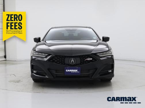 Black 2022 Acura TLX SH-AWD A-Spec