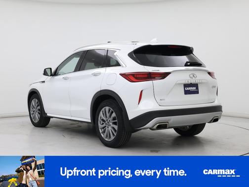 White 2023 INFINITI QX50 Luxe