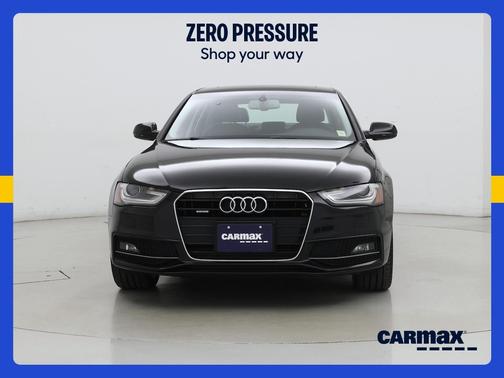 Black 2015 Audi A4 Premium Plus