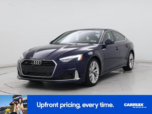 Blue 2023 Audi A5 Sportback Premium