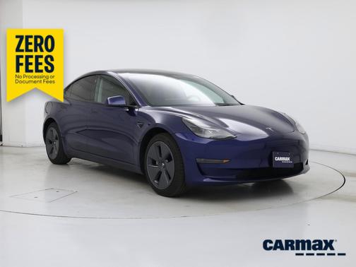 Blue 2023 Tesla Model 3
