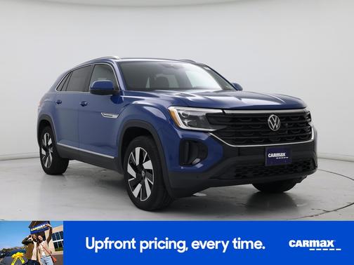 Blue 2025 Volkswagen Atlas Cross Sport SEL