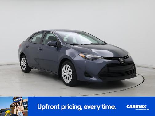 Blue 2018 Toyota Corolla LE