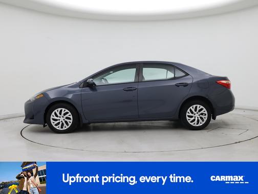 Blue 2018 Toyota Corolla LE
