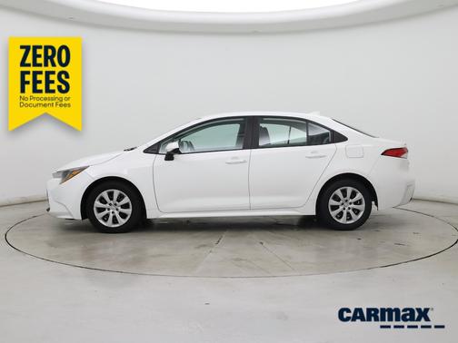 White 2024 Toyota Corolla LE