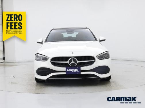White 2023 Mercedes-Benz C-Class