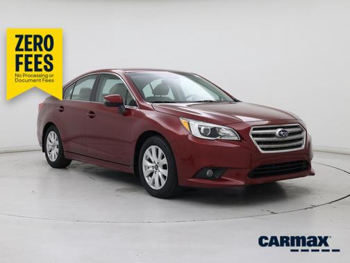 Red 2016 Subaru Legacy 2.5I Premium