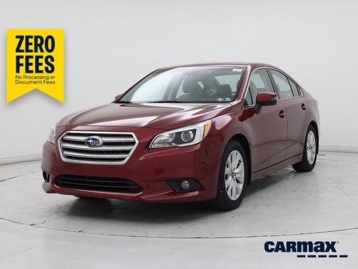 Red 2016 Subaru Legacy 2.5I Premium