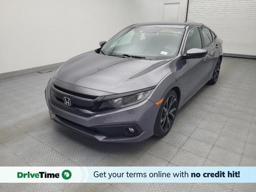 Modern Steel Metallic 2020 Honda Civic Sport