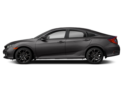 Modern Steel Metallic 2020 Honda Civic Sport