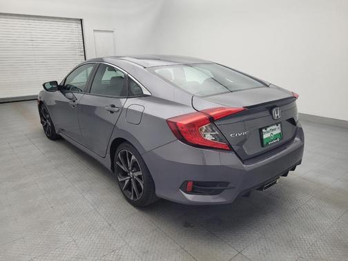 Modern Steel Metallic 2020 Honda Civic Sport
