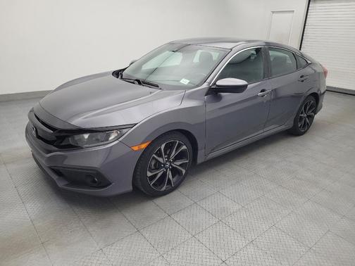 Modern Steel Metallic 2020 Honda Civic Sport