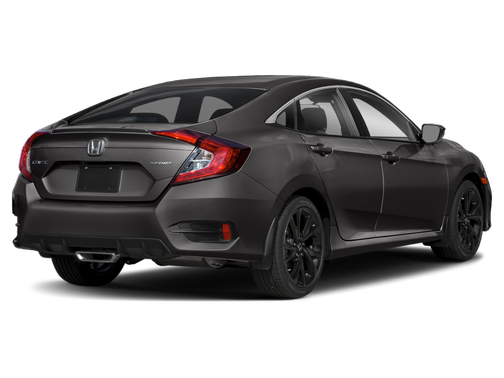 Modern Steel Metallic 2020 Honda Civic Sport