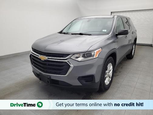 Satin Steel Metallic 2018 Chevrolet Traverse LS